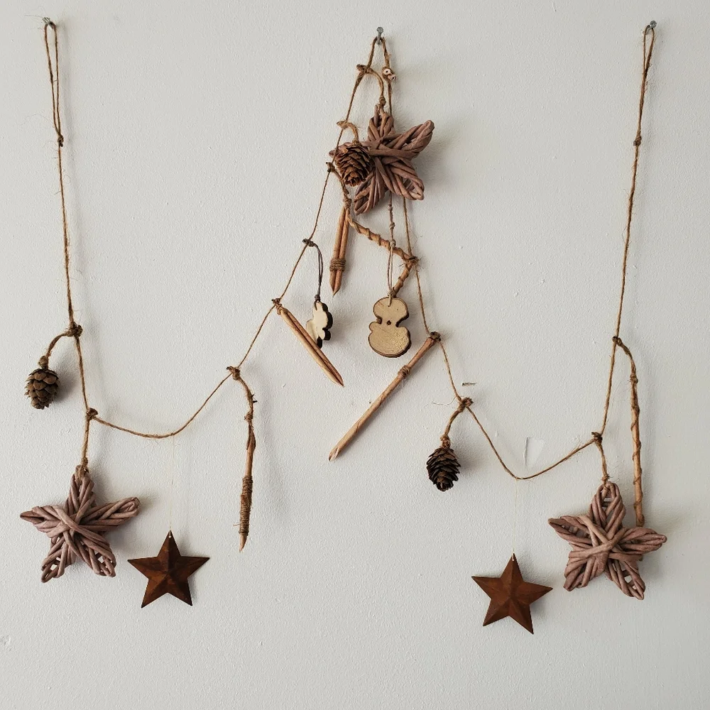 Handmade Garland | Paper | Metal | Wood